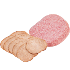 Edelcervelaat of gehaktbalplakjes